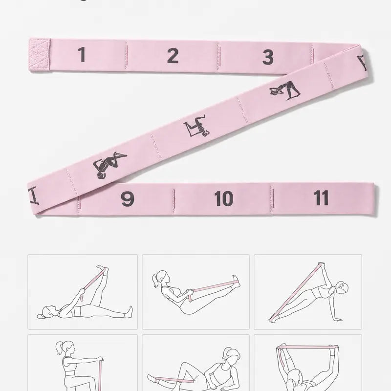 8-Shaped Resistance Bands - Unisex Muscle Training Band, 3-Level Elasticity, One Size Sports Fitness Gear for Arm & Shoulder Stretching, Portable Home Workout Gear